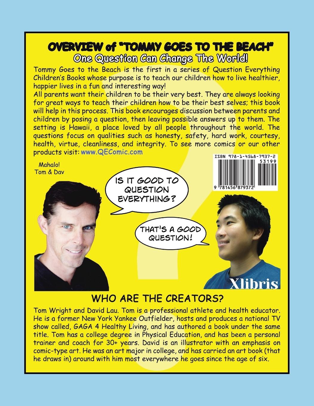 Rückseitencover Tommy Goes to the Beach