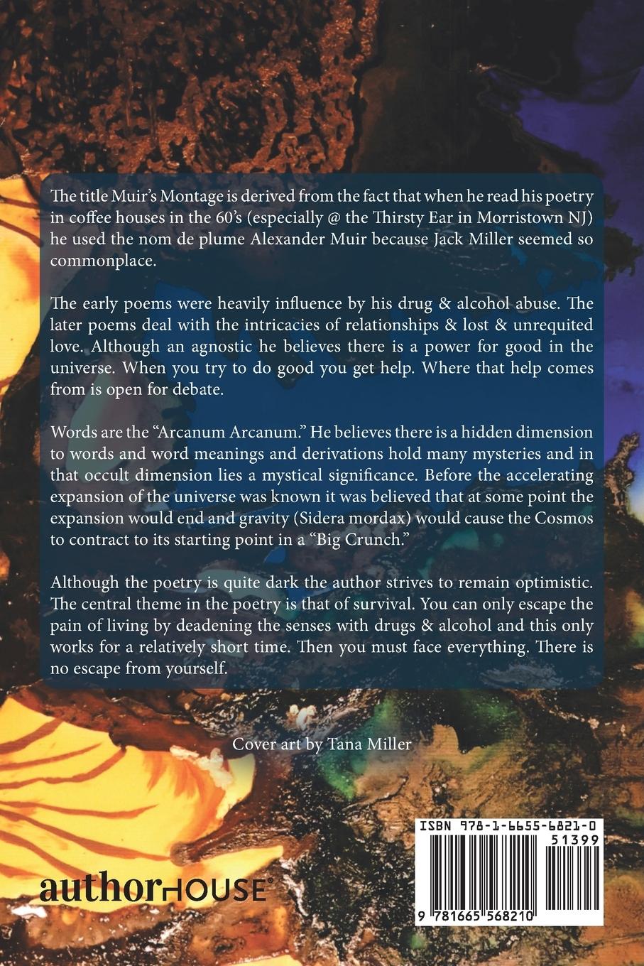 Rückseitencover Muir's Montage