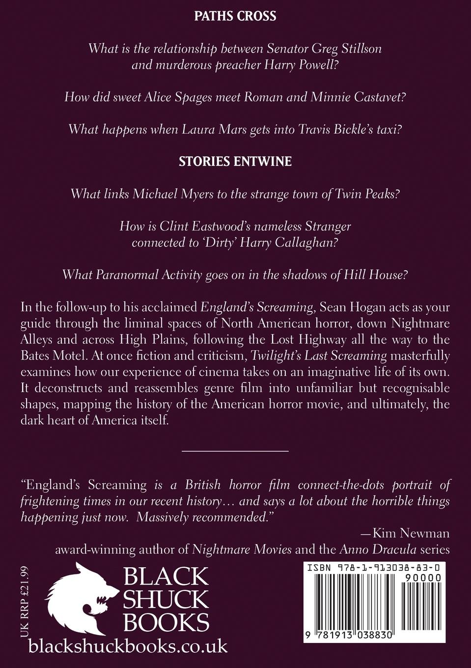 Rückseitencover Twilight's Last Screaming