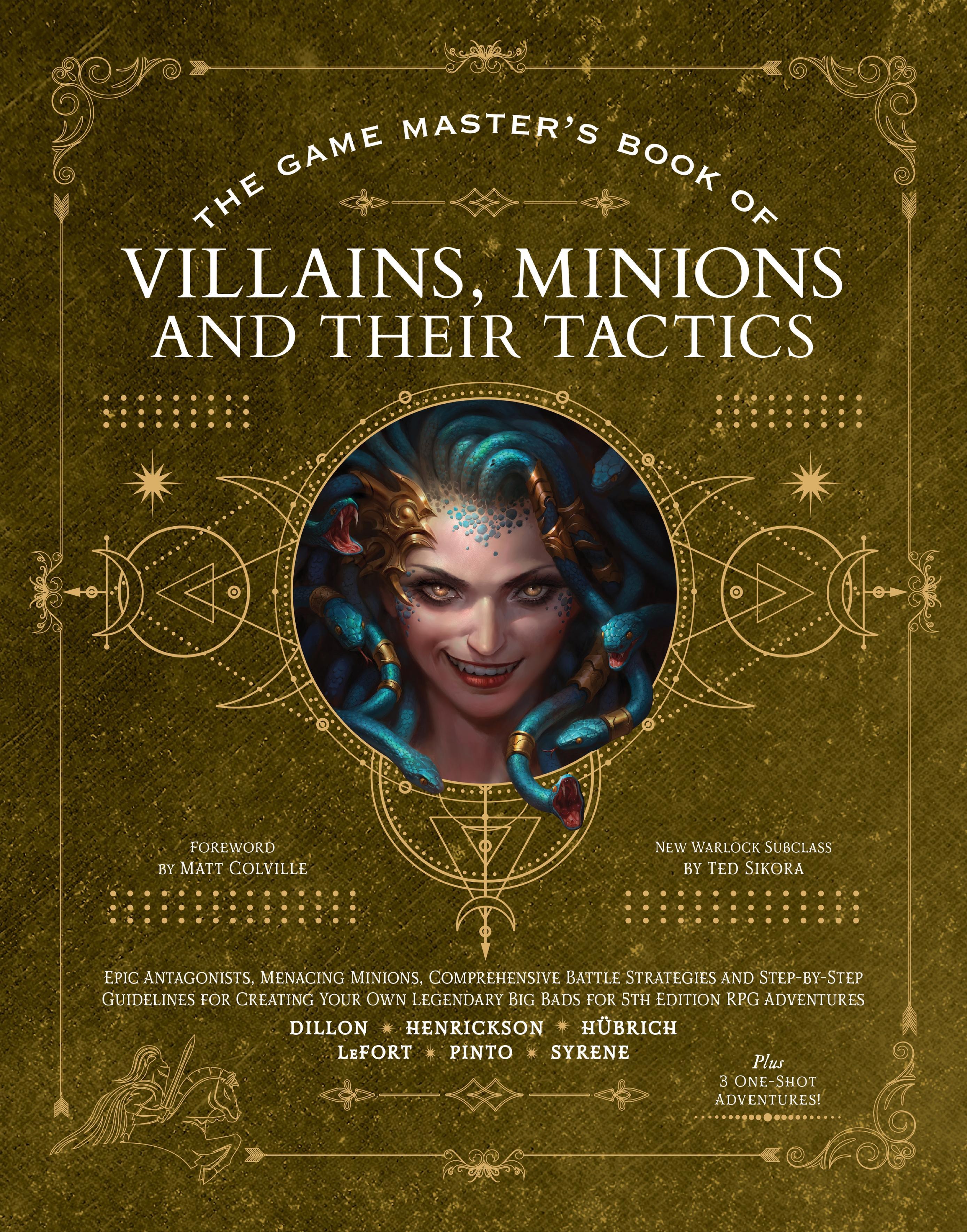 Vorderes Coverbild The Game Master's Book of Villains, Minions and Their Tactics