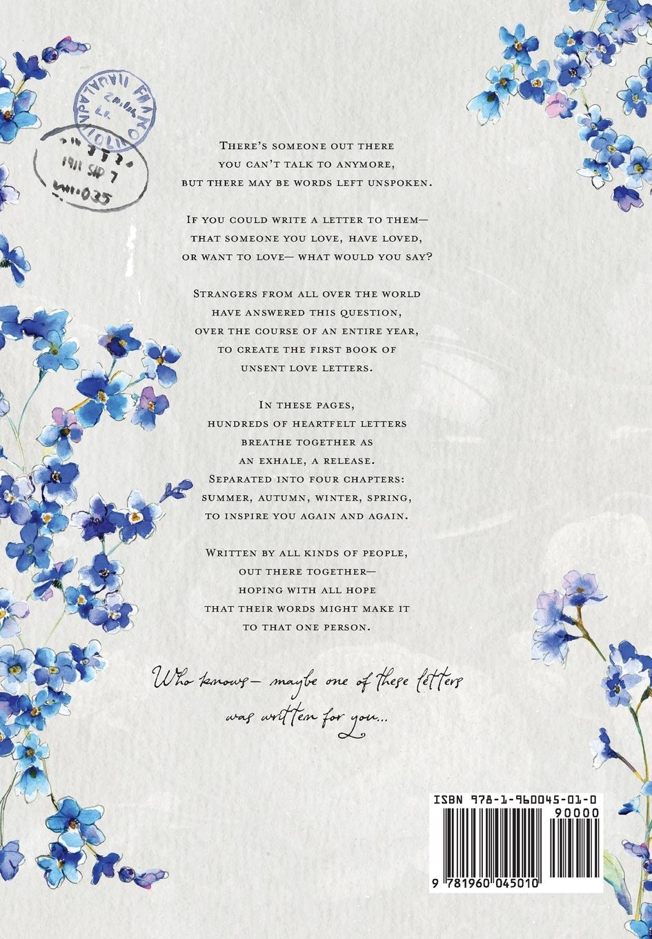 Rückseitencover Unsent Love Letters: An Anthology of Words Left Unspoken