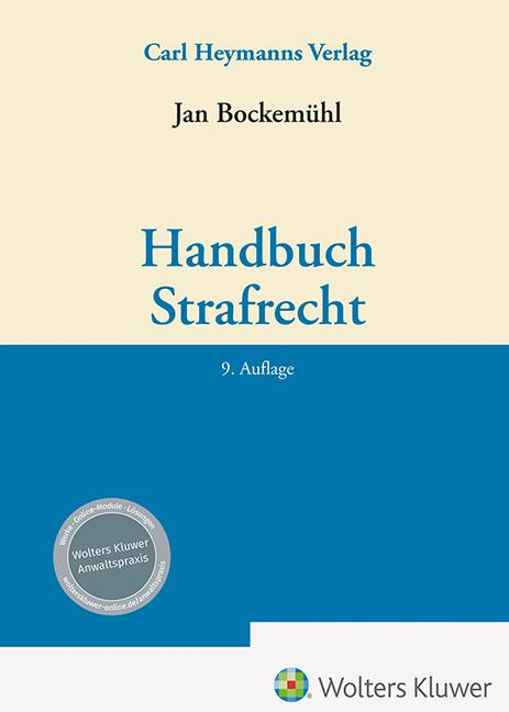 Vorderes Coverbild Handbuch Strafrecht