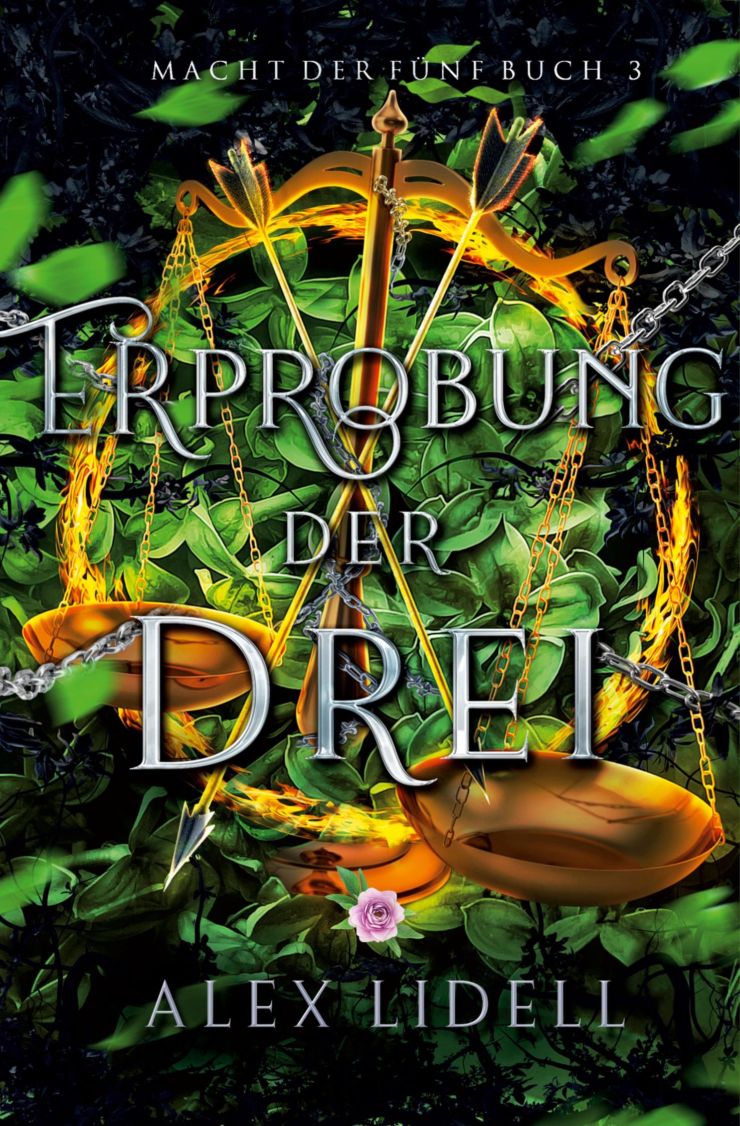Vorderes Coverbild Erprobung der Drei Macht der Fünf Buch 3