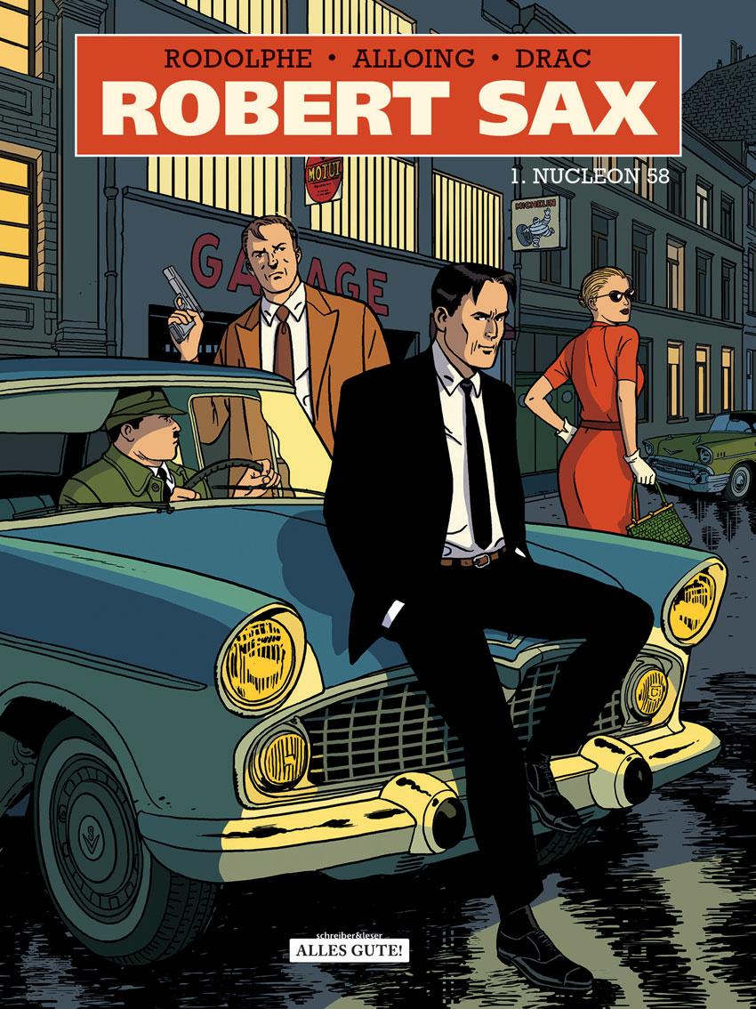 Vorderes Coverbild Robert Sax 1. Nucleon 58