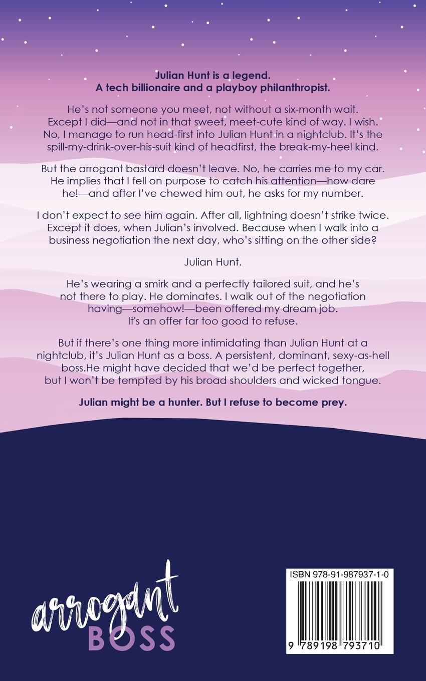 Rückseitencover Arrogant Boss