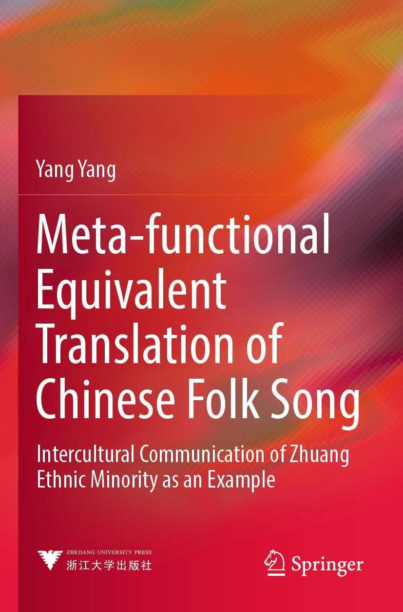 Vorderes Coverbild Meta-functional Equivalent Translation of Chinese Folk Song