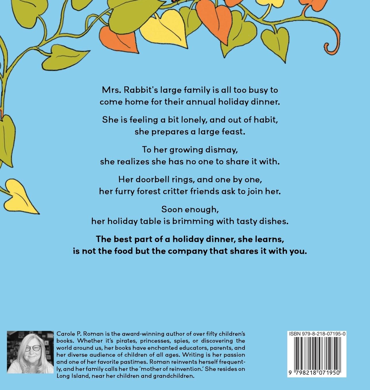 Rückseitencover Mrs. Rabbit's Friendsgiving Dinner