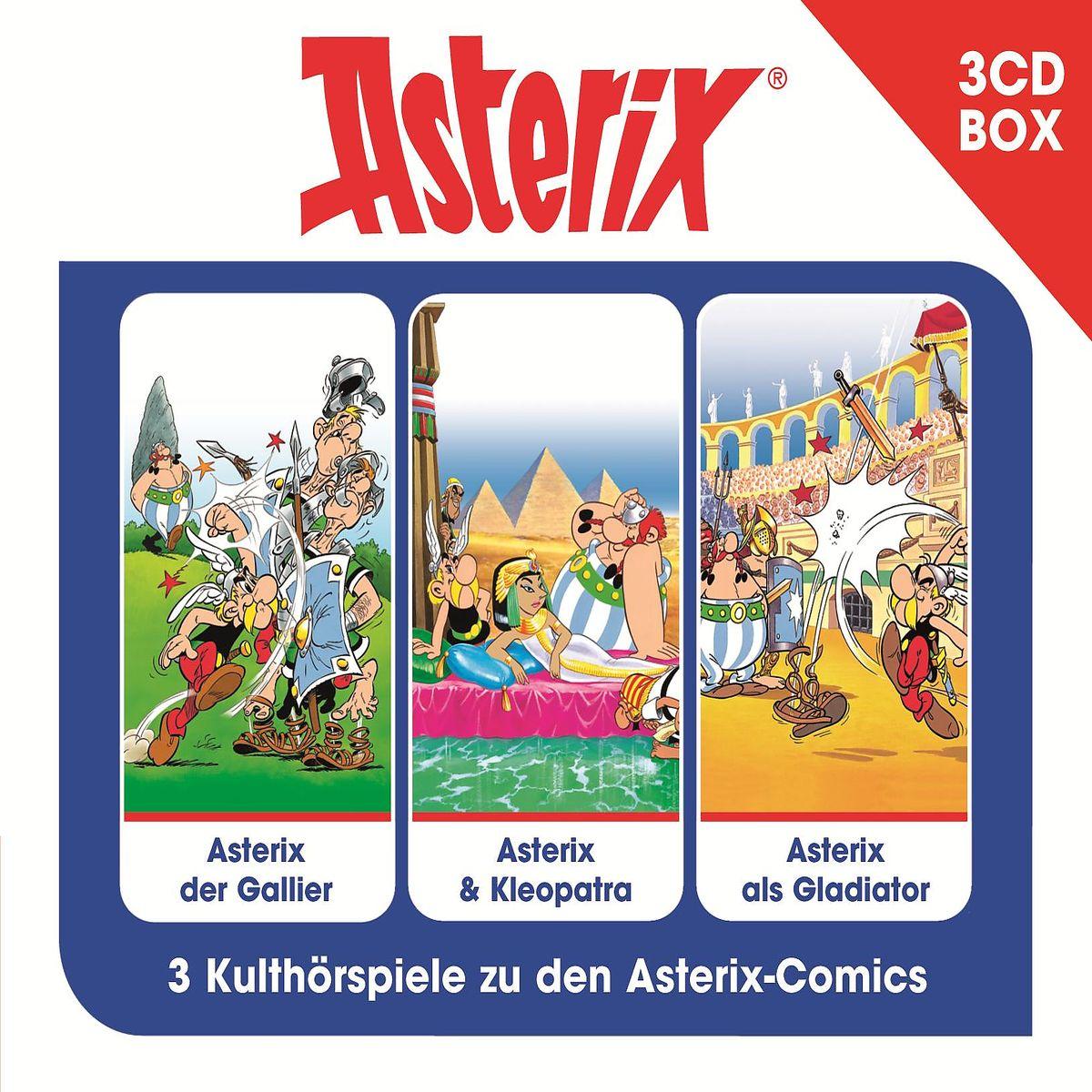 Vorderes Coverbild Asterix - 3-CD Hörspielbox Vol. 1
