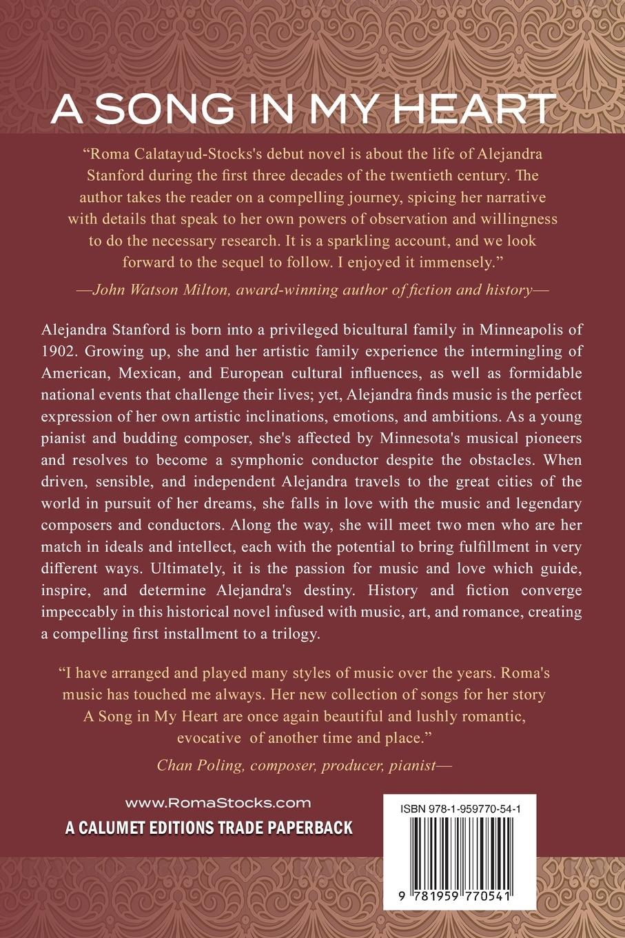 Rückseitencover A Song In My Heart