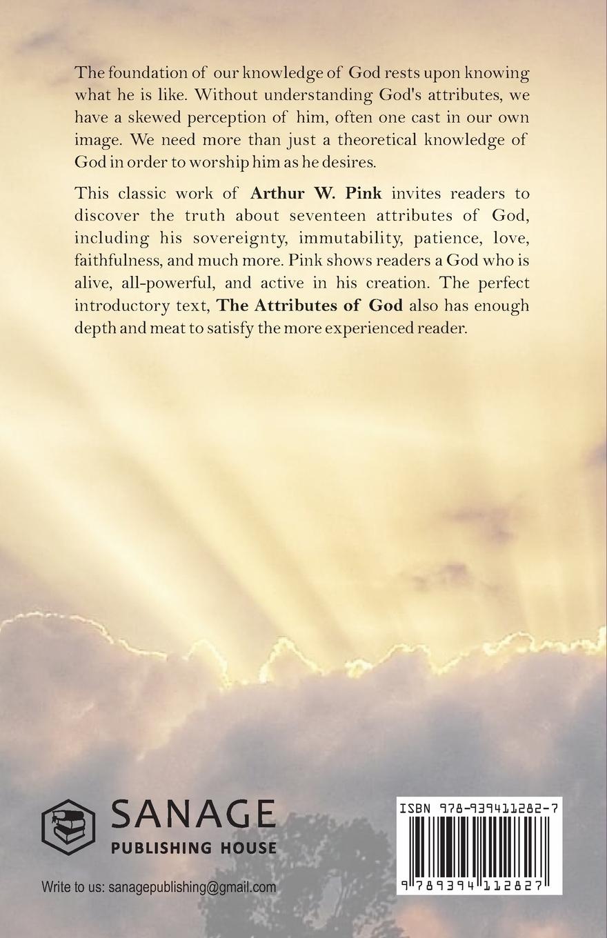 Rückseitencover The Attributes of God