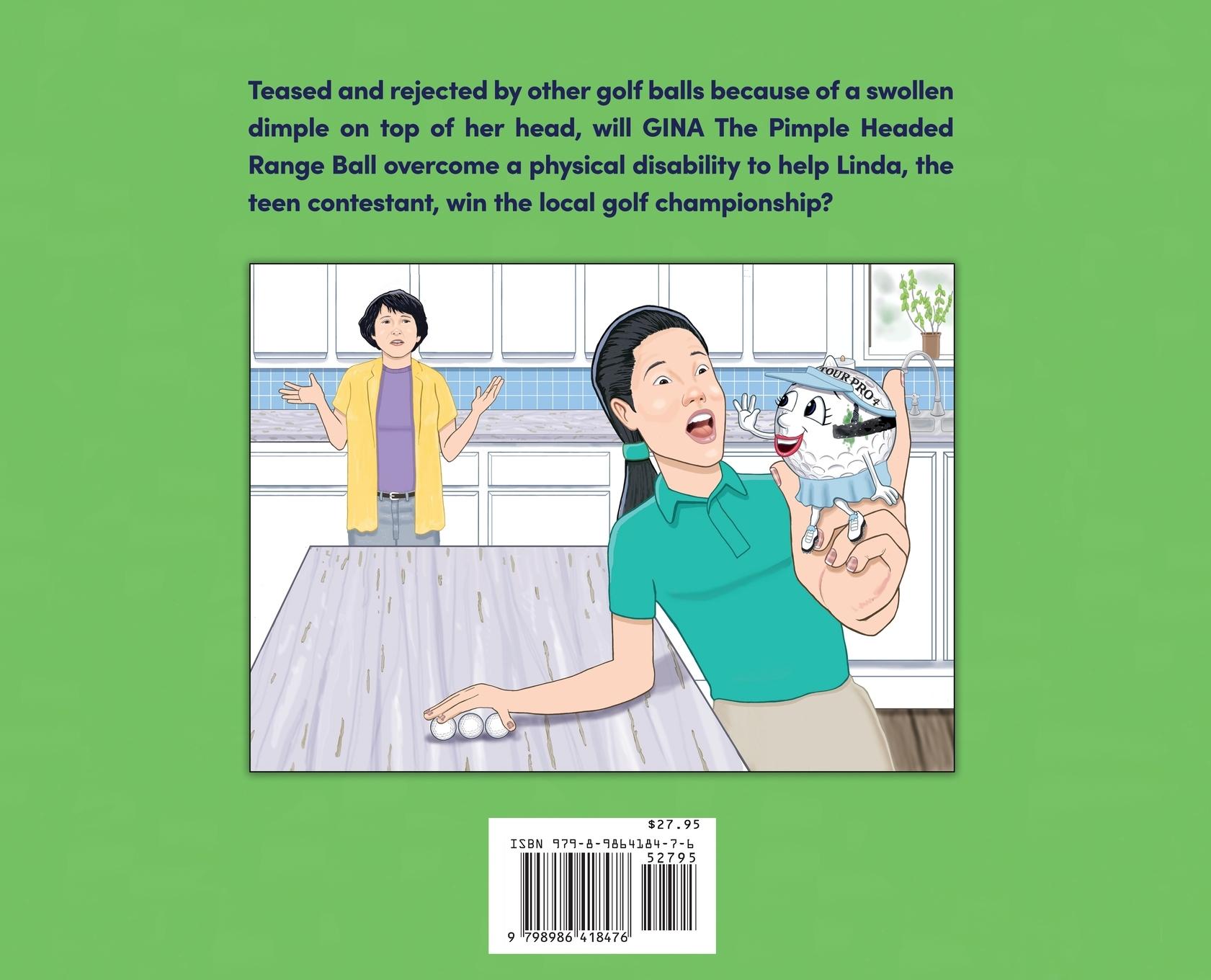 Rückseitencover The Adventures of Gina The Pimple Headed Range Ball