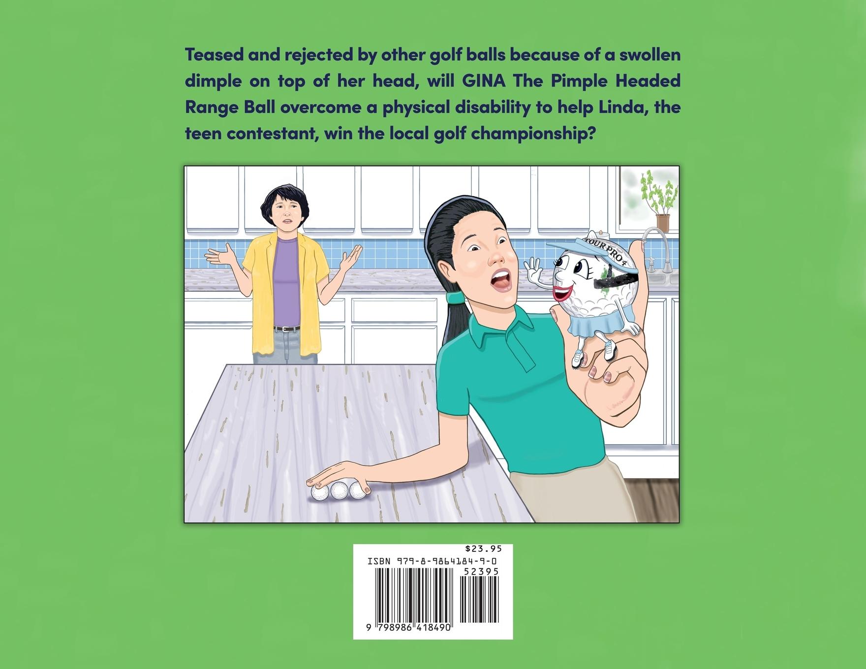 Rückseitencover The Adventures of Gina The Pimple Headed Range Ball