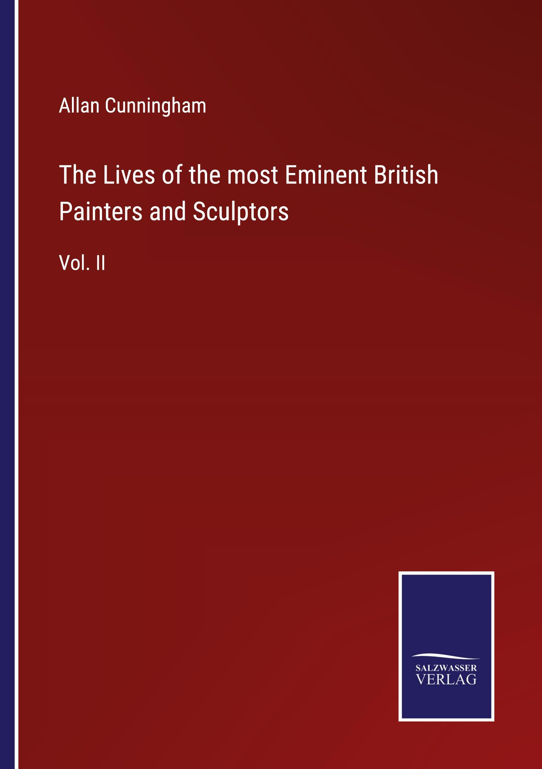 Vorderes Coverbild The Lives of the most Eminent British Painters and Sculptors