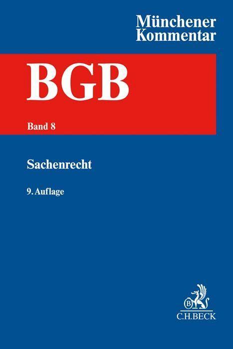 Vorderes Coverbild Münchener Kommentar zum Bürgerlichen Gesetzbuch  Bd. 8: Sachenrecht §§ 854-1296, WEG, ErbbauRG