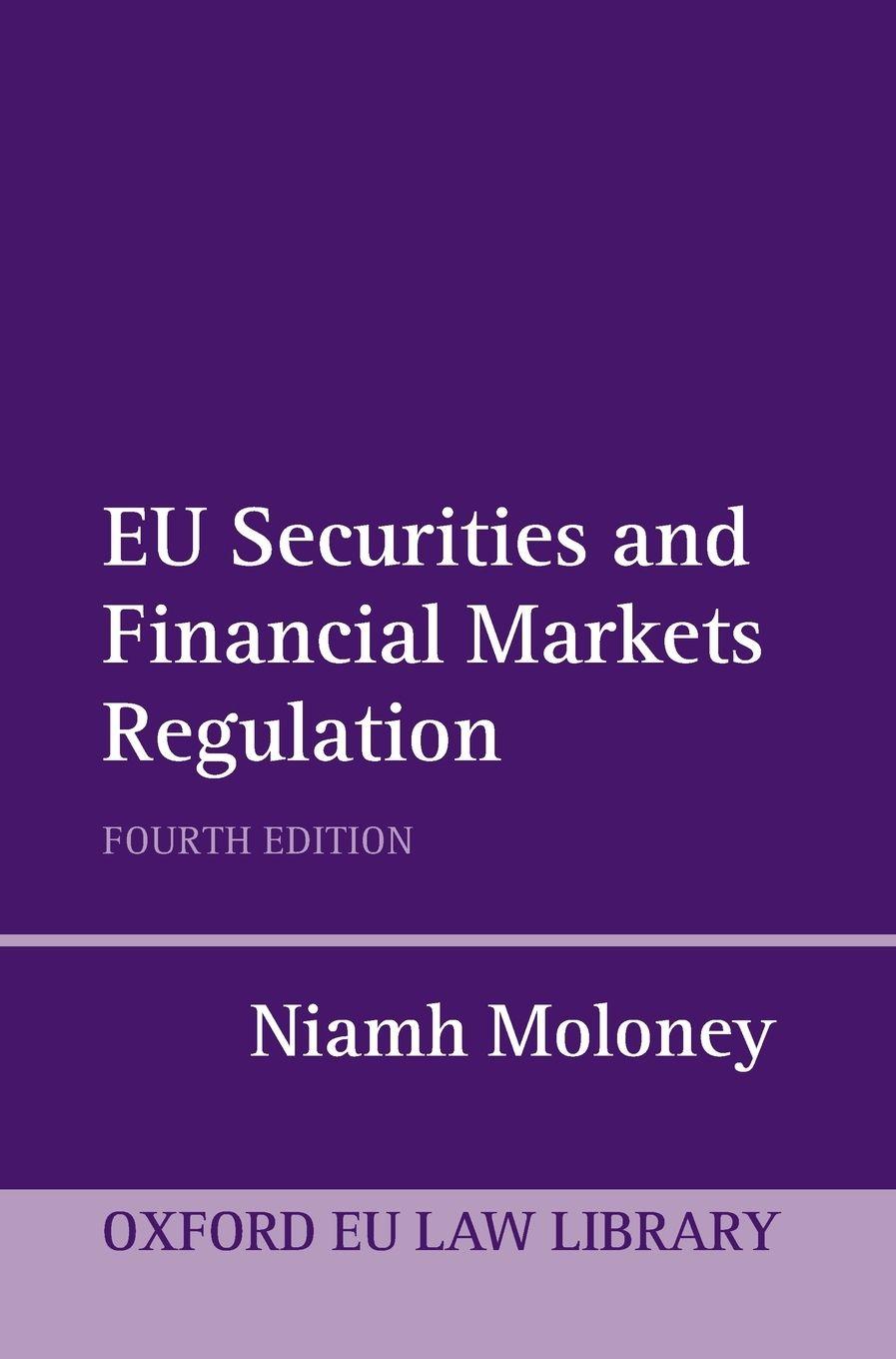 Vorderes Coverbild EU Securities and Financial Markets Regulation