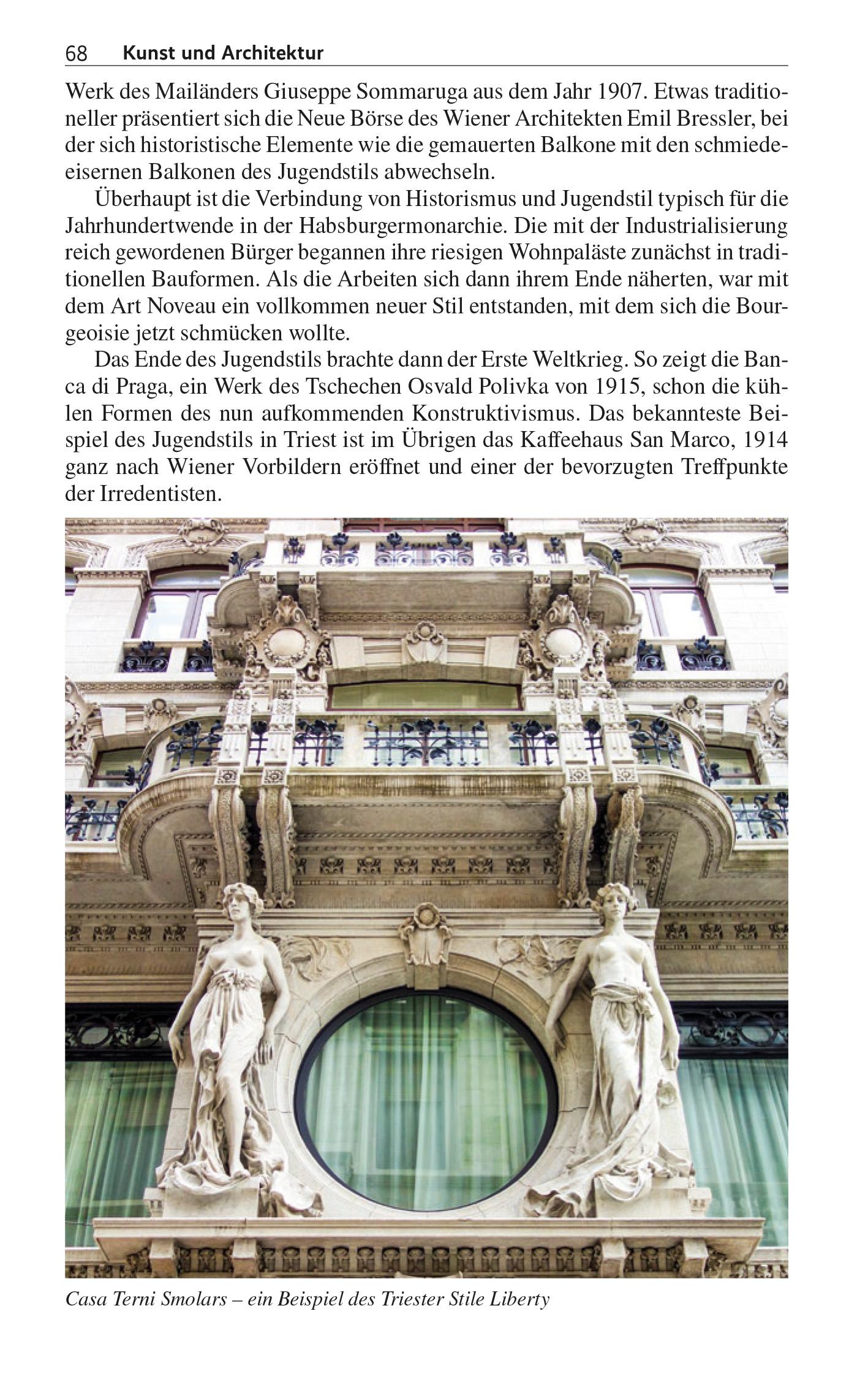 Beispielinhalt (Bild) TRESCHER Reiseführer Friaul - Julisch Venetien