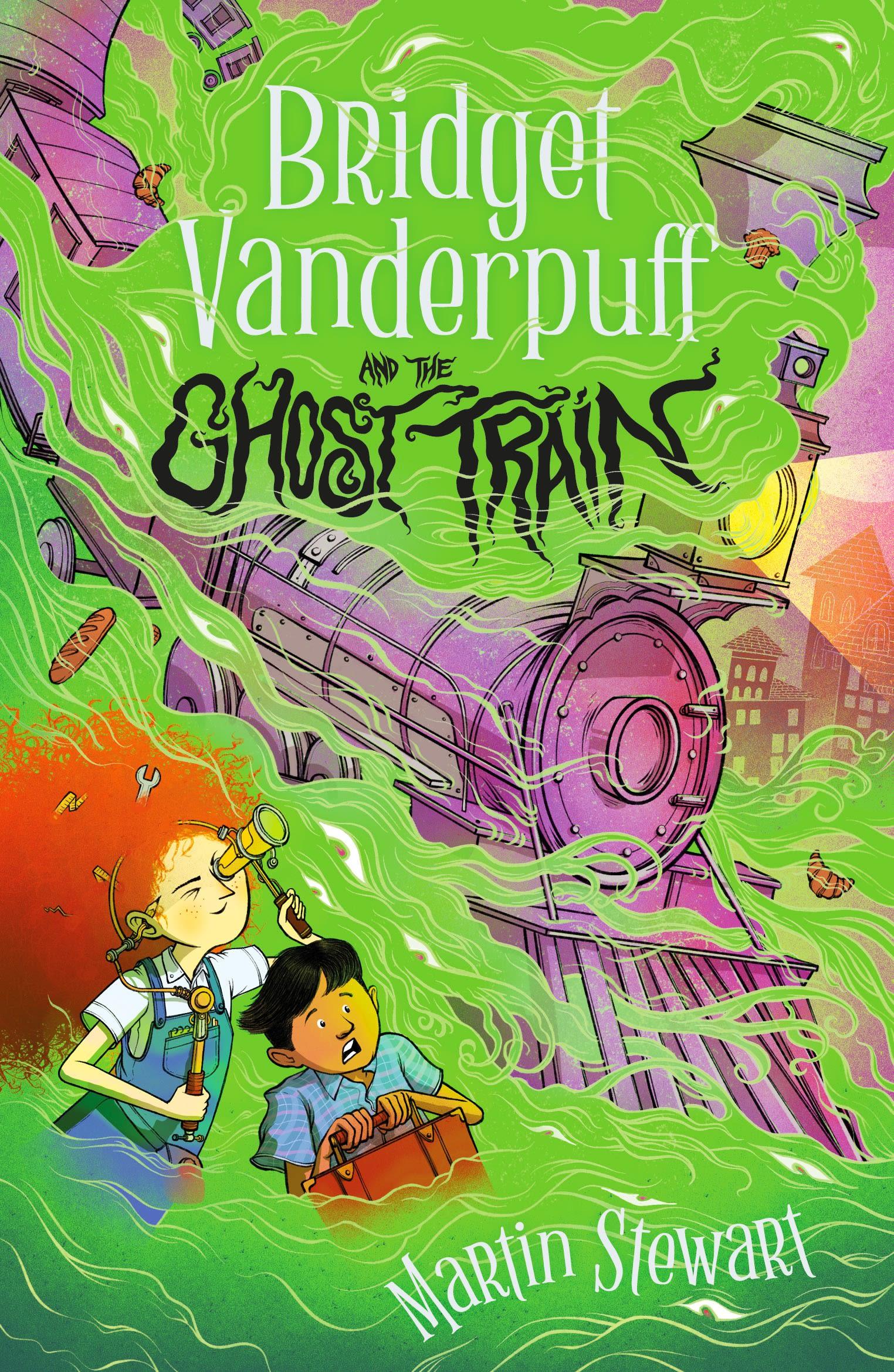 Vorderes Coverbild Bridget Vanderpuff and the Ghost Train