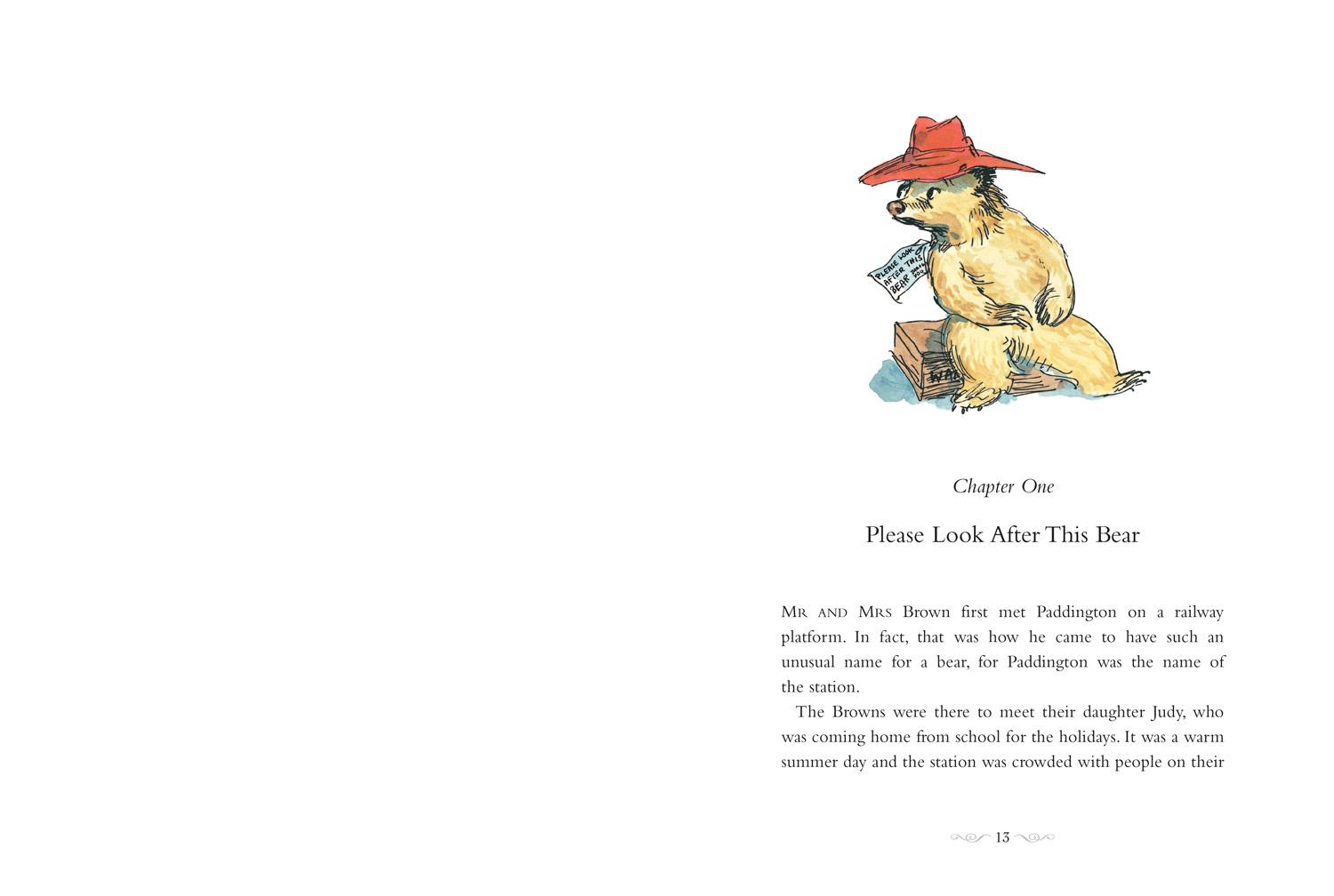 Beispielinhalt (Bild) A Bear Called Paddington