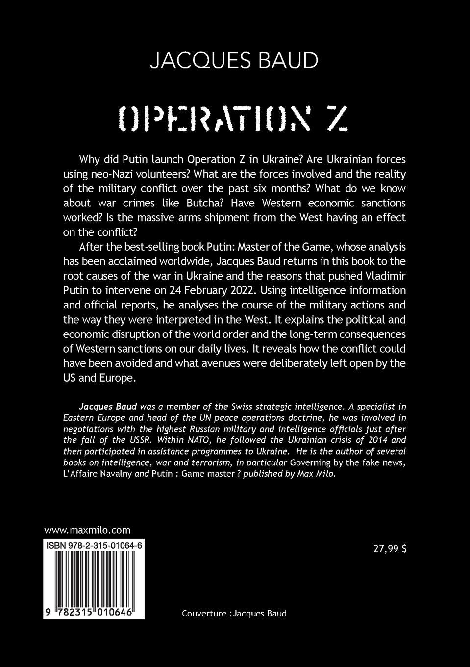 Rückseitencover Operation Z