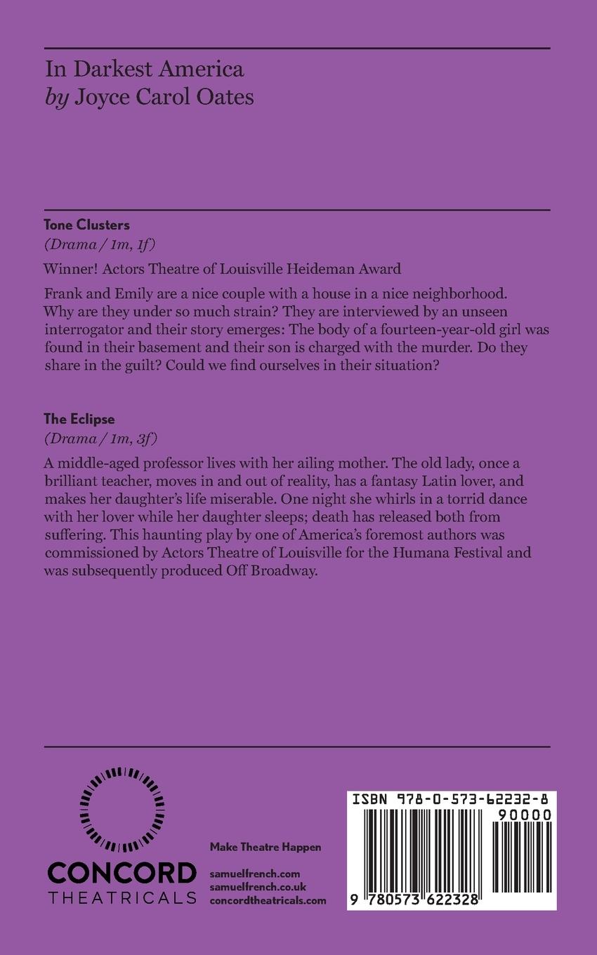 Rückseitencover In Darkest America