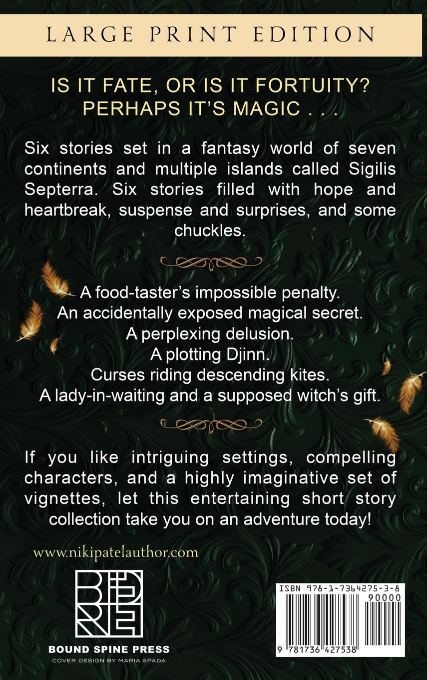 Rückseitencover Fate & Fortuity