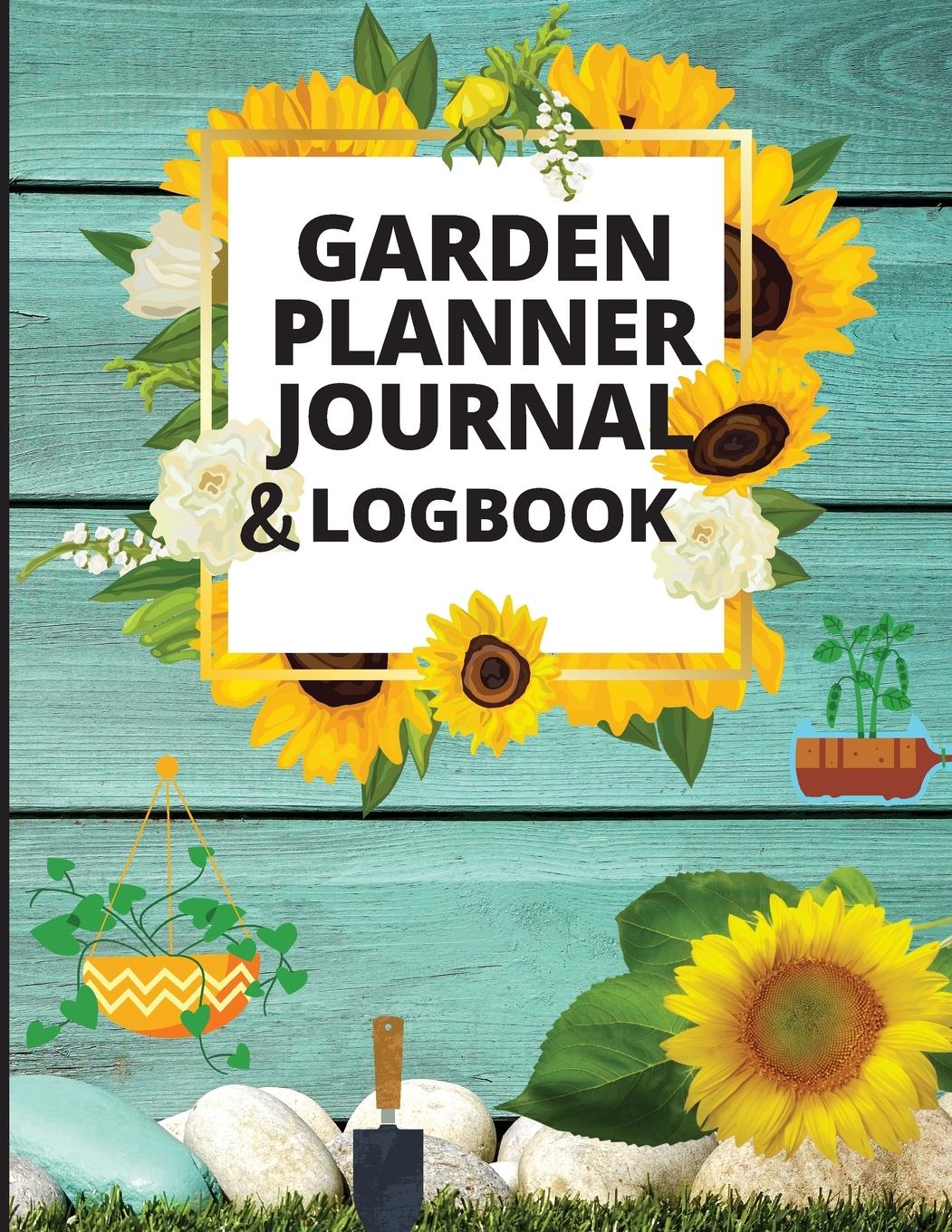 Vorderes Coverbild Garden Planner Journal and Log Book