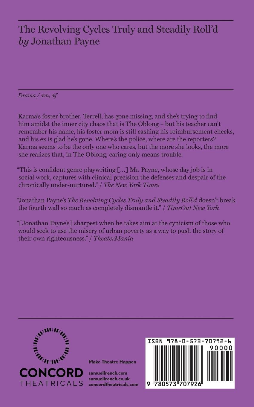 Rückseitencover The Revolving Cycles Truly and Steadily Roll'd