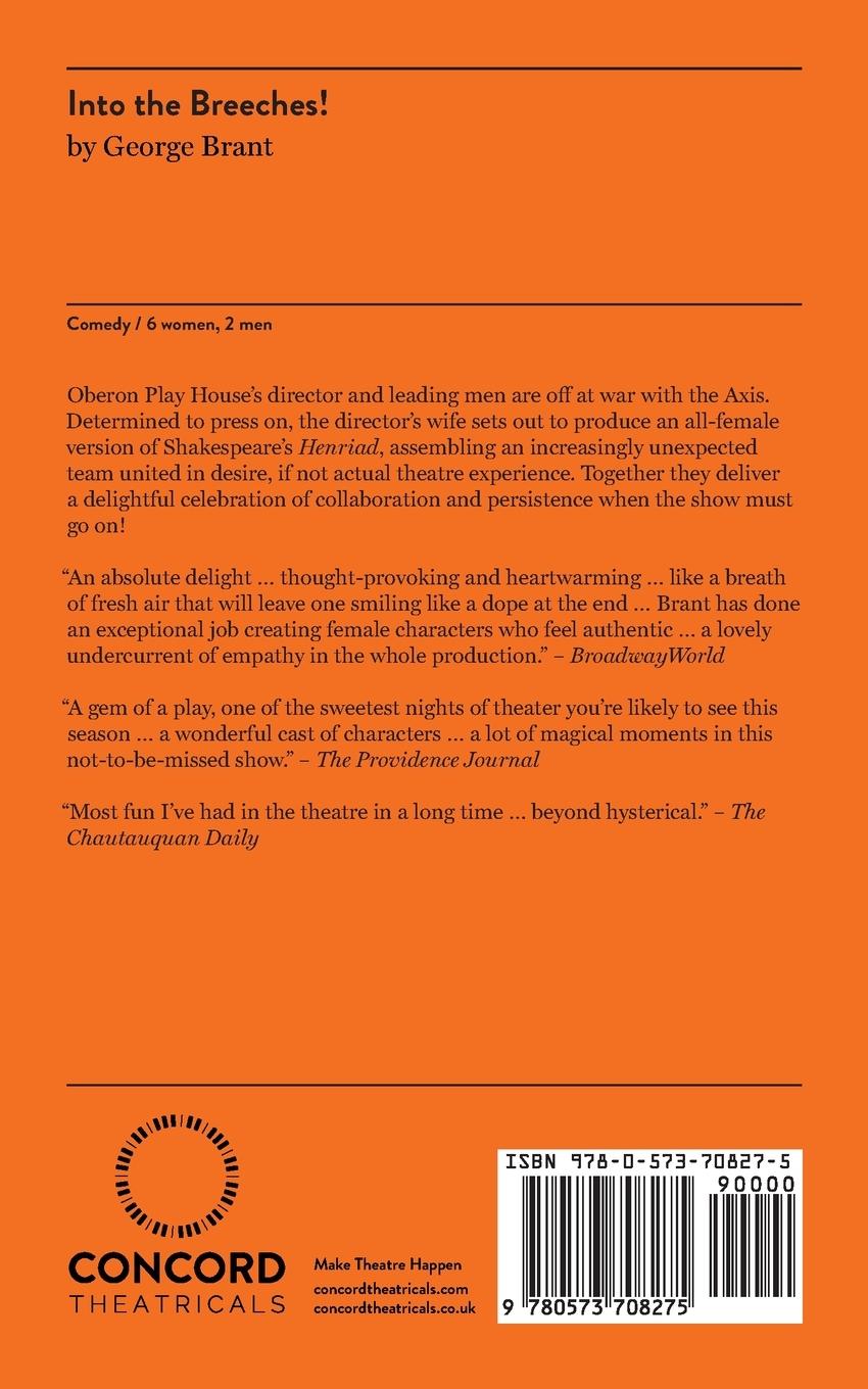 Rückseitencover Into the Breeches!