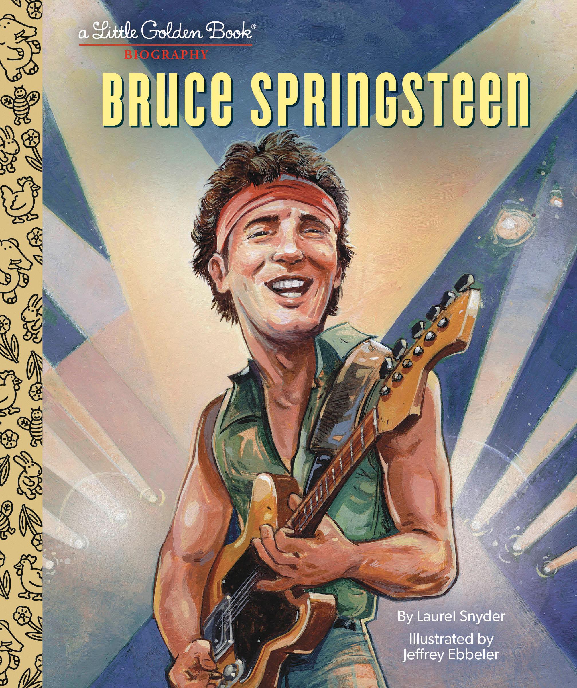 Vorderes Coverbild Bruce Springsteen a Little Golden Book Biography