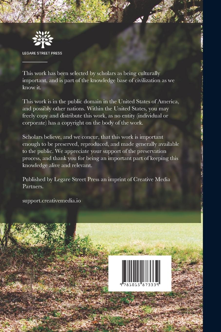 Rückseitencover History of Savannah, Ga