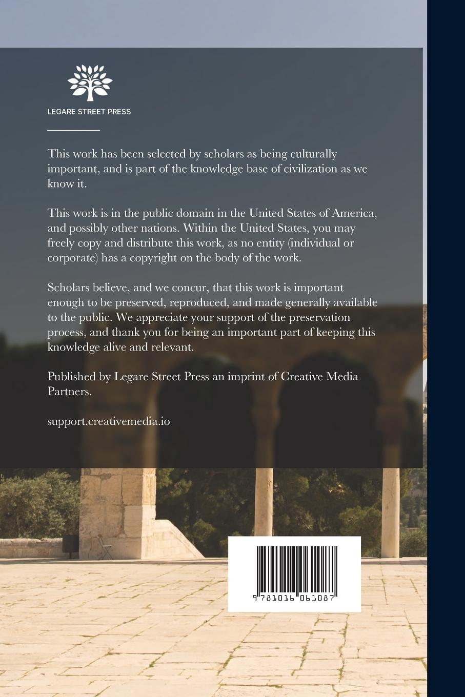 Rückseitencover Bible Places: Or, The Topography of the Holy Land: a Succint Account of All the Places, Rivers, And