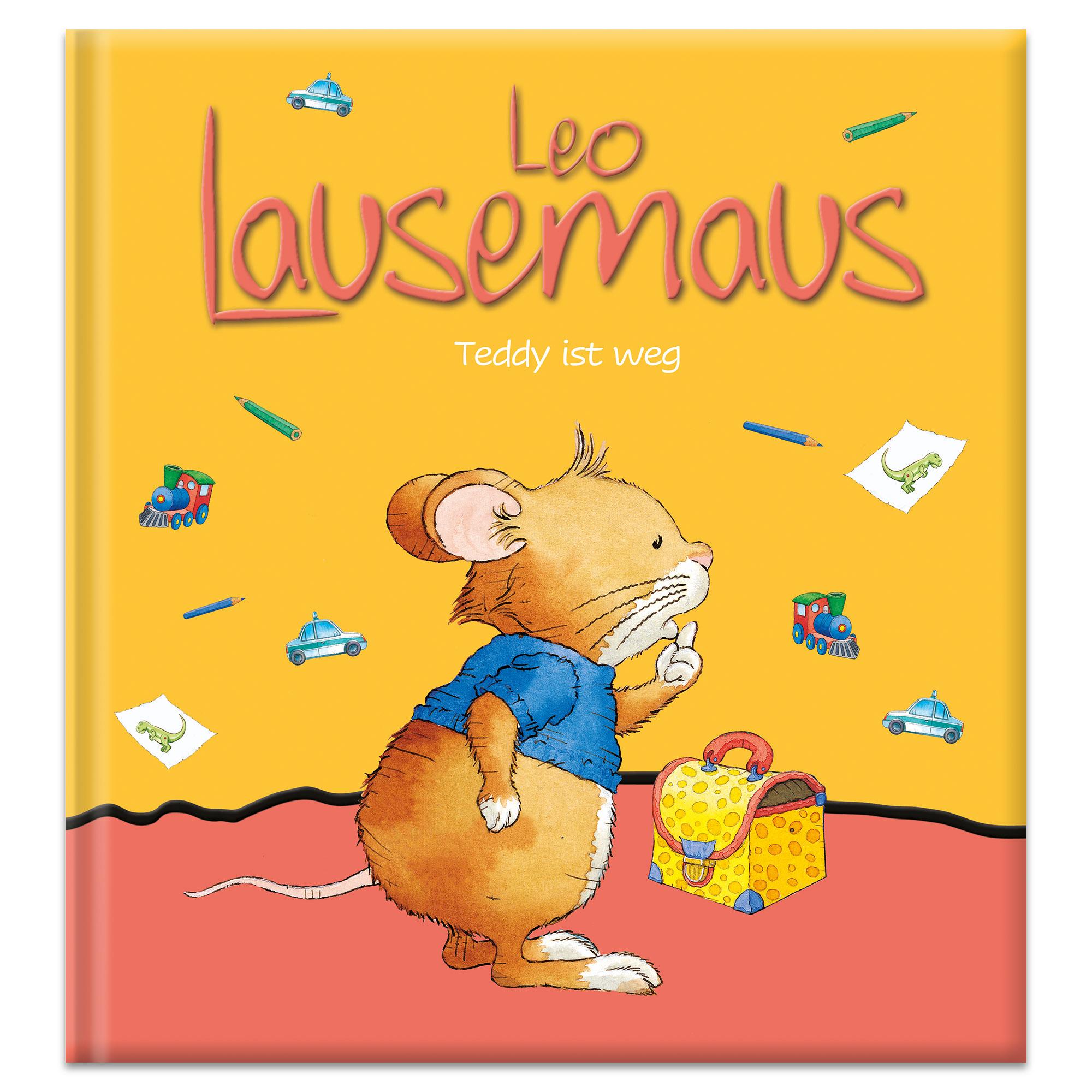 Vorderes Coverbild Leo Lausemaus - Teddy ist weg
