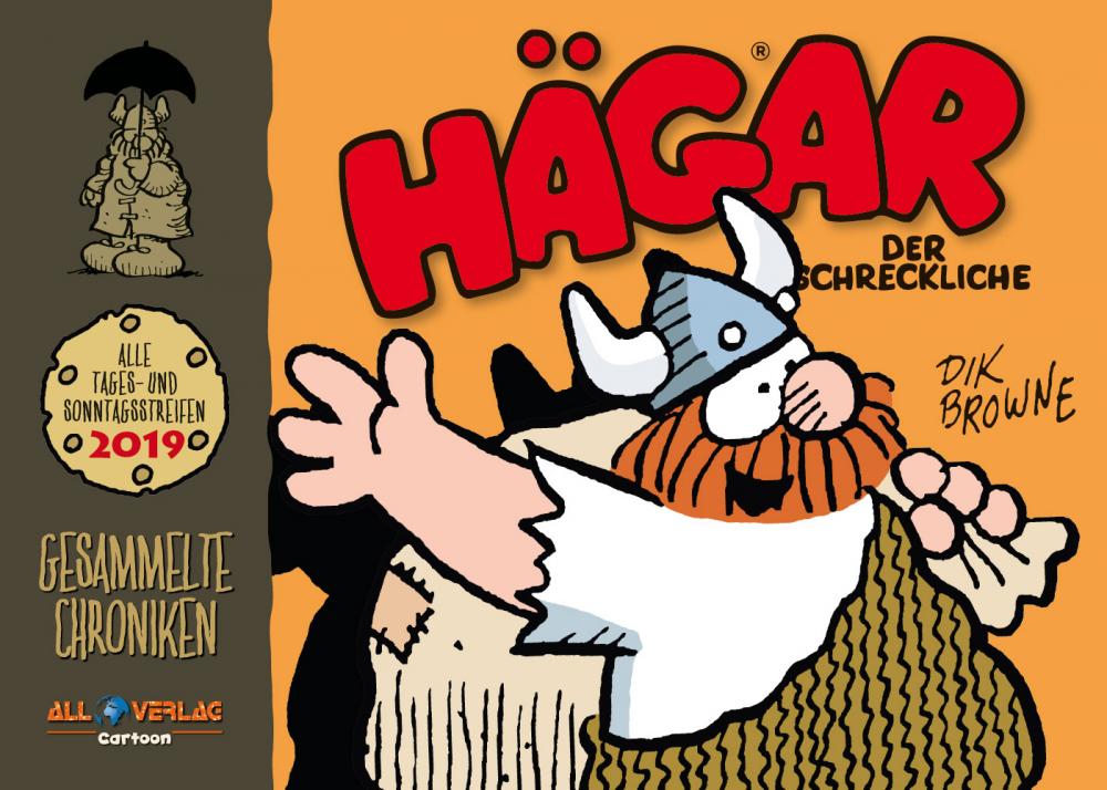 Vorderes Coverbild Hägar - Gesammelte Chroniken 2019