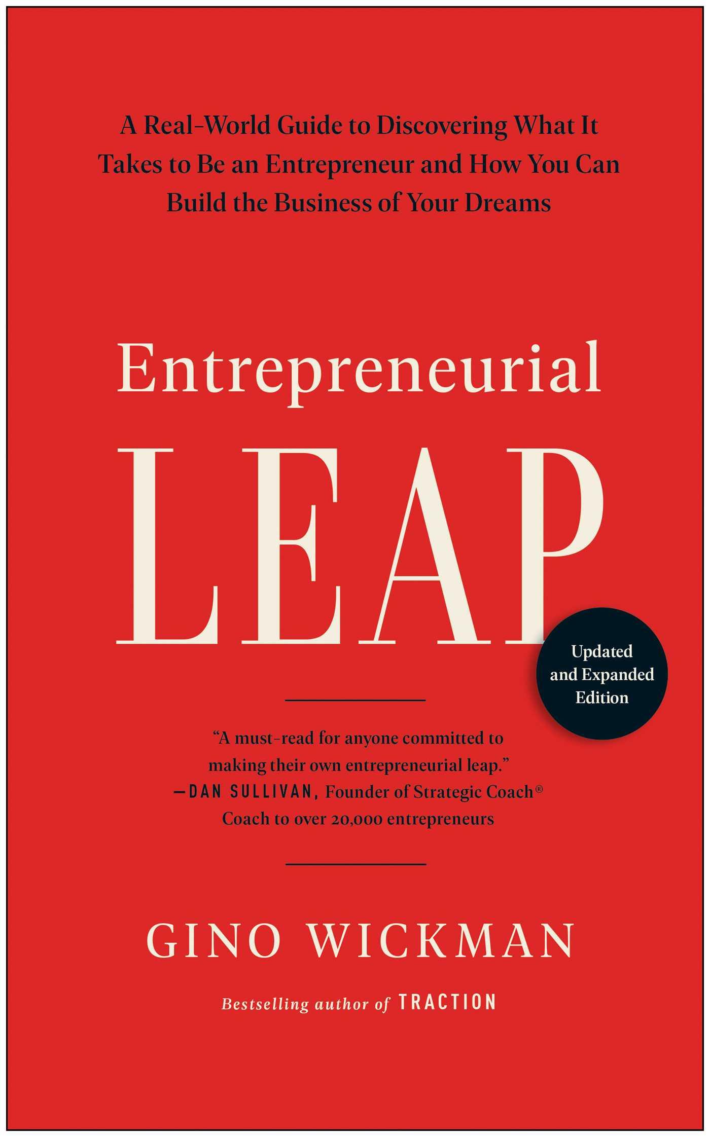 Vorderes Coverbild Entrepreneurial Leap, Updated and Expanded Edition