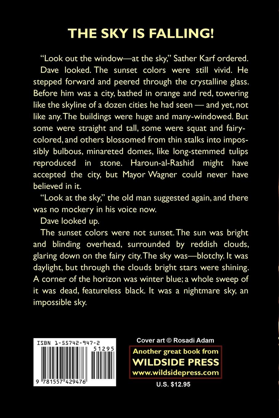 Rückseitencover The Sky Is Falling