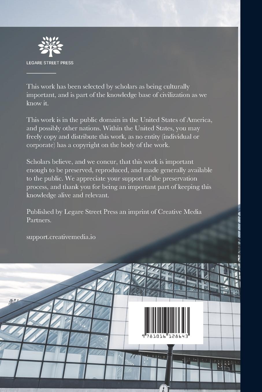 Rückseitencover Radford's Portfolio of Plans; a Standard Collection of new and Original Designs for Houses, Bungalows, Store and Flat Buildings, Apartment Houses, Ban