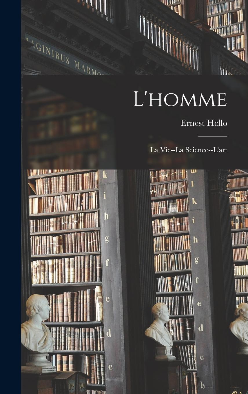 Vorderes Coverbild L'homme