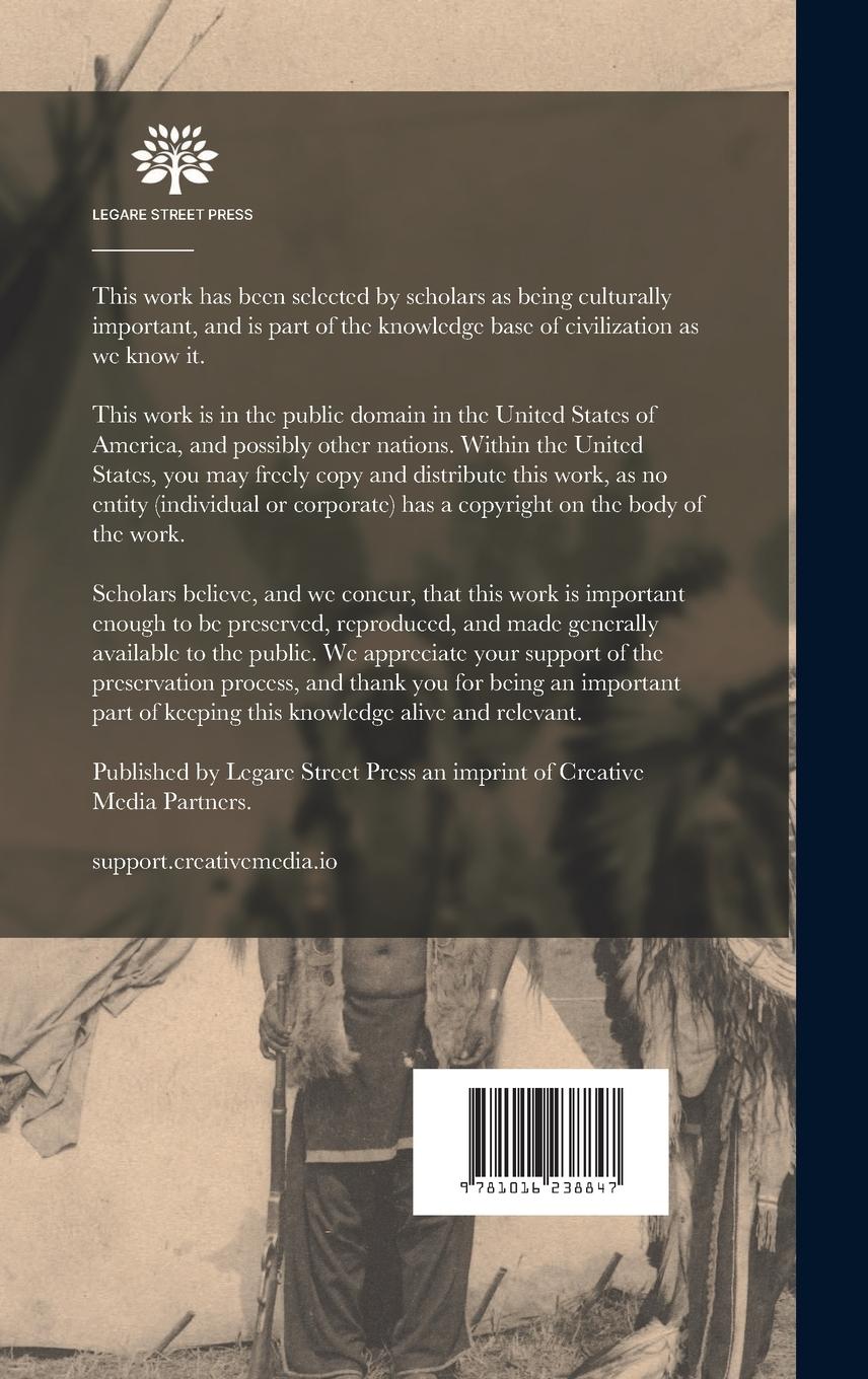 Rückseitencover Myths and Legends of the Great Plains