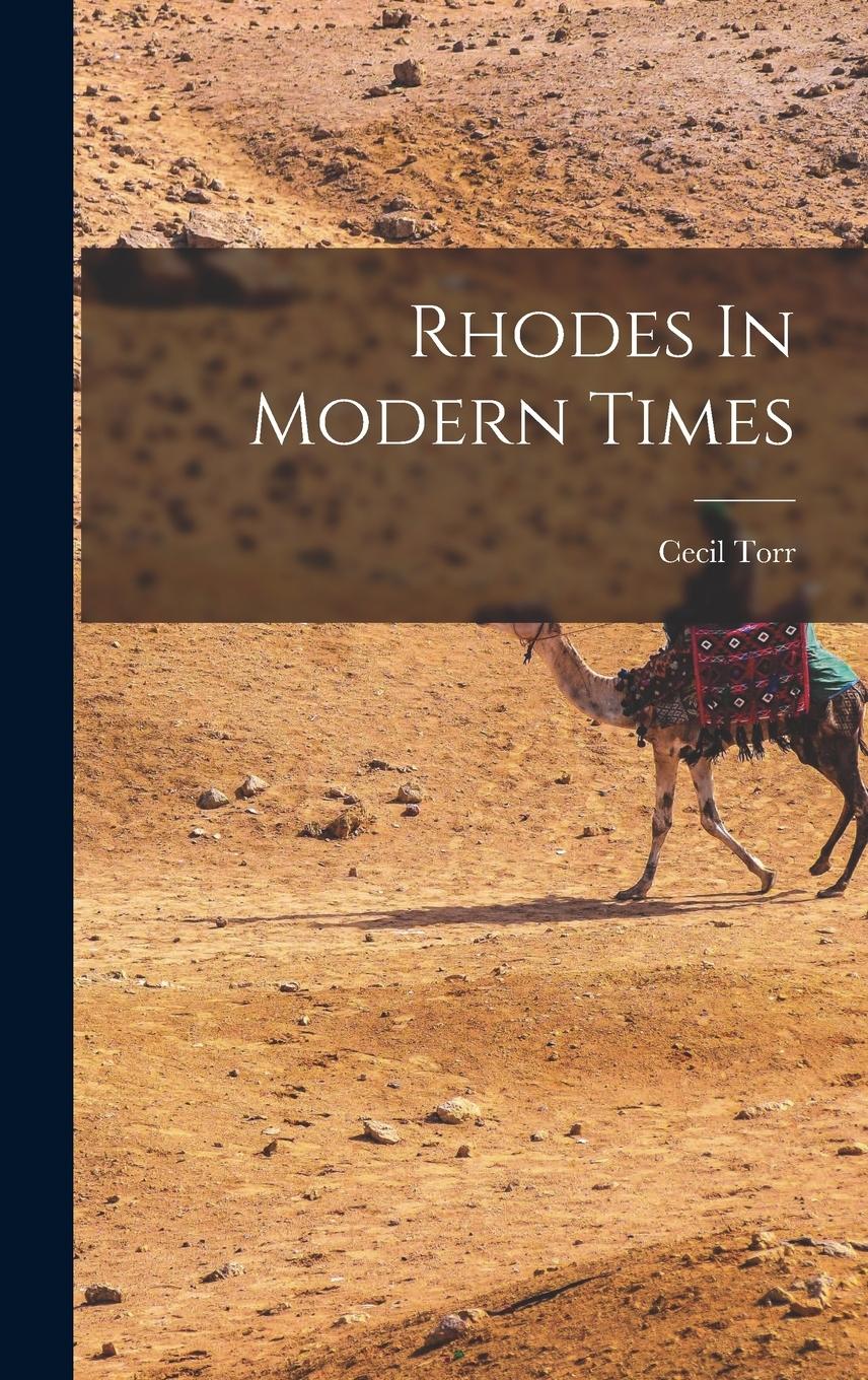 Vorderes Coverbild Rhodes In Modern Times