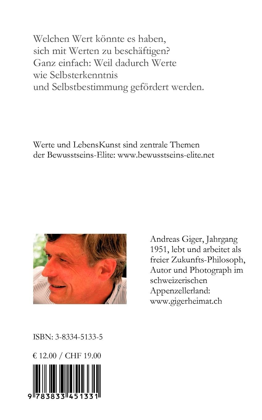 Rückseitencover Werte