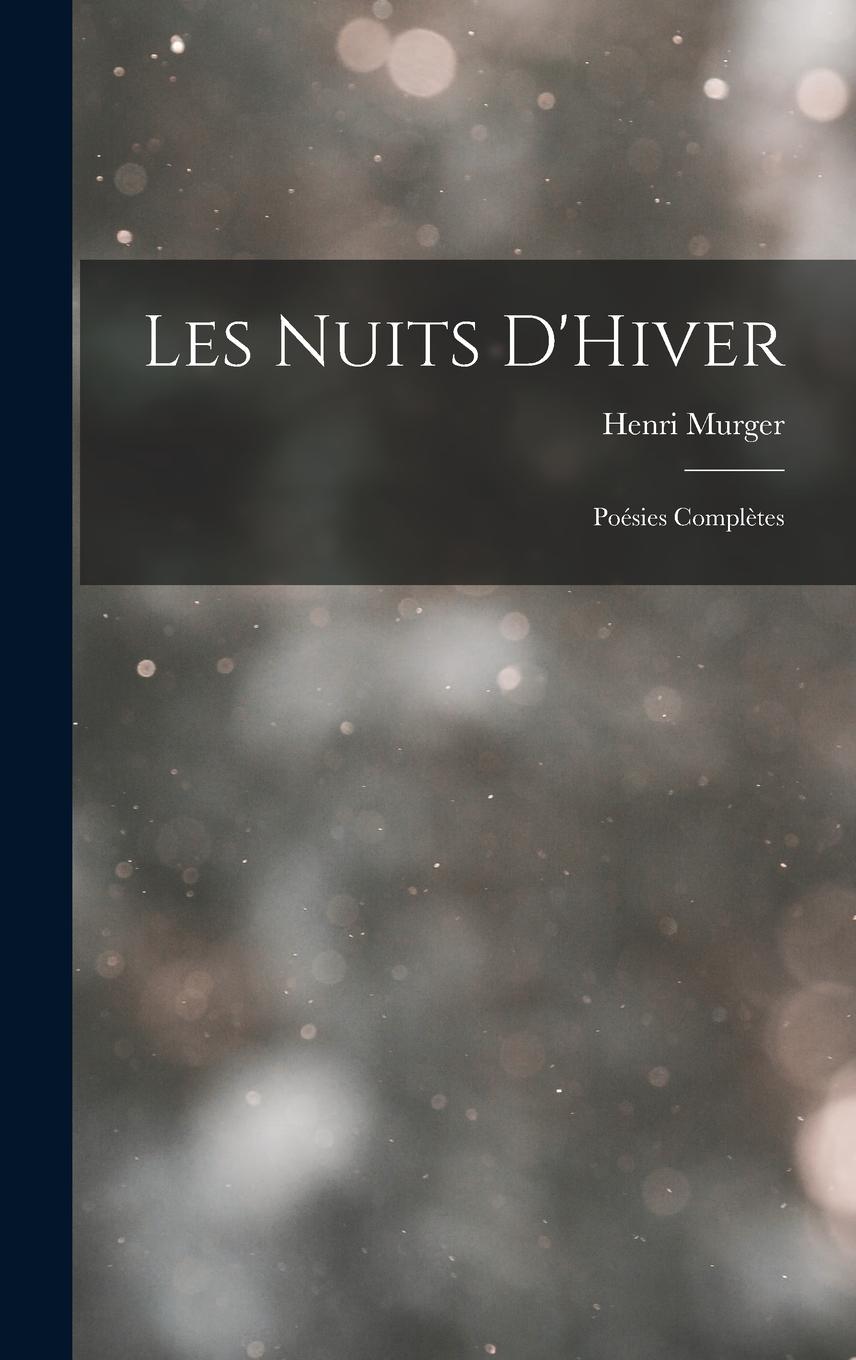 Vorderes Coverbild Les Nuits D'Hiver