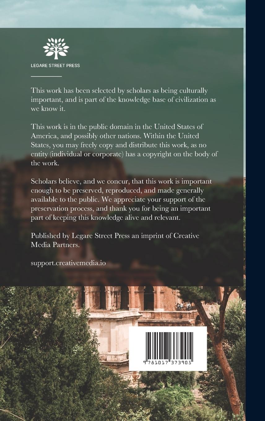 Rückseitencover Autobiography of Giuseppe Garibaldi