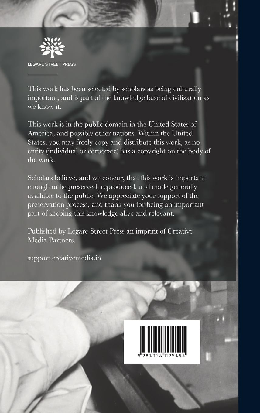 Rückseitencover Sir Henry Wentworth Acland, Bart Regious Professor of Medicine in the University of Oxford; a Memoir
