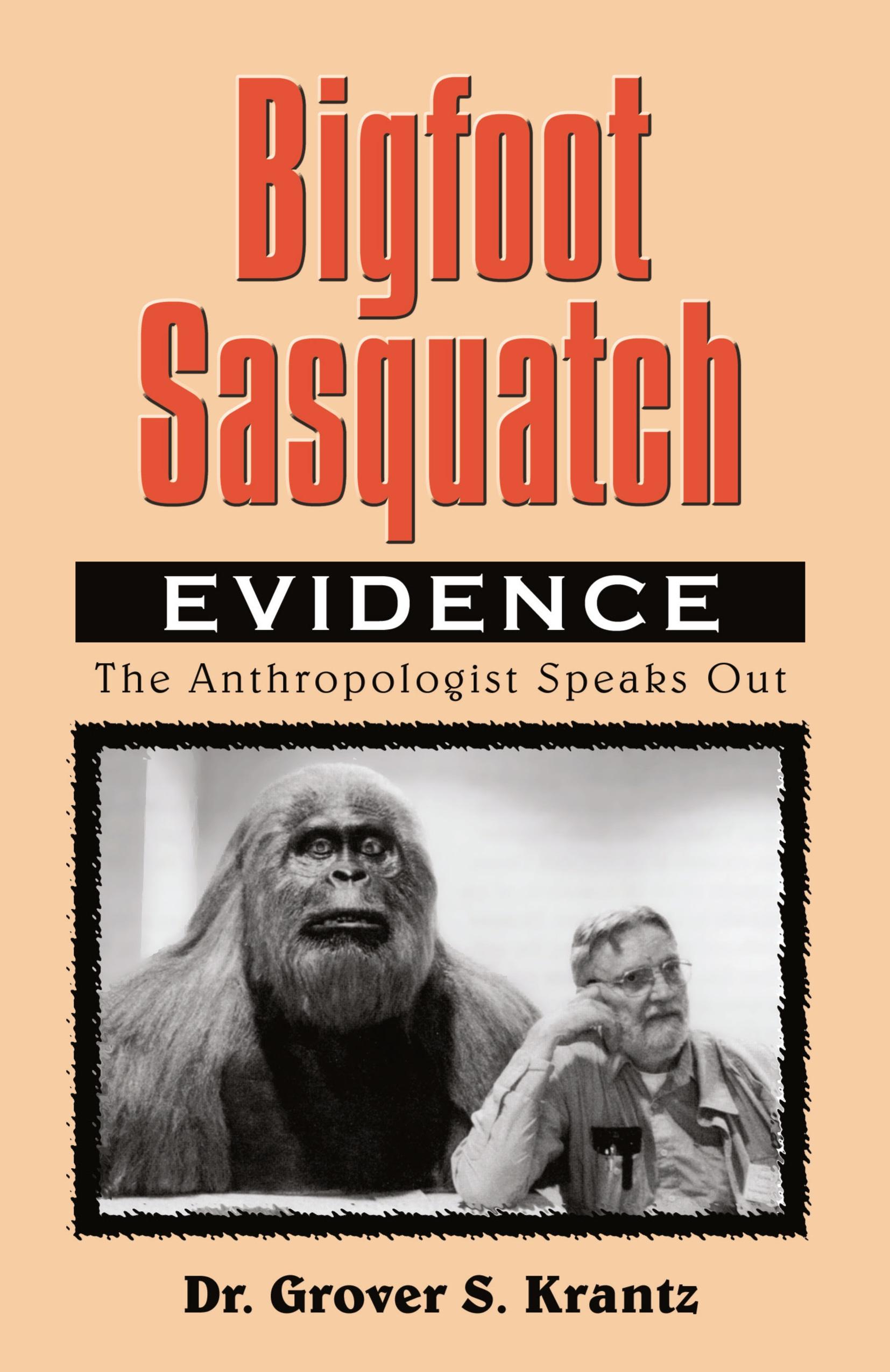 Vorderes Coverbild Bigfoot Sasquatch Evidence