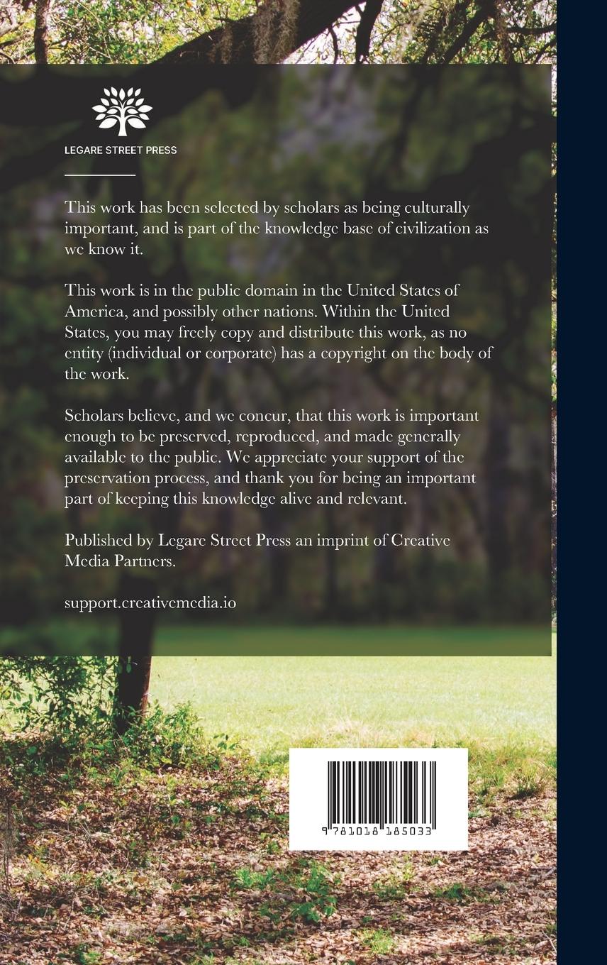 Rückseitencover The Scotch-irish, And Their First Settlements On The Tyger River And Other Neighboring Precincts In South Carolina. A Centennial Discourse, Delivered