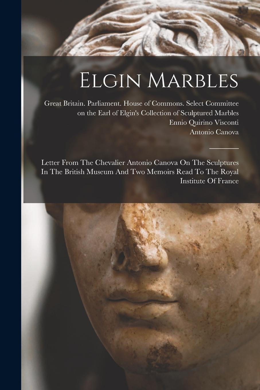 Vorderes Coverbild Elgin Marbles