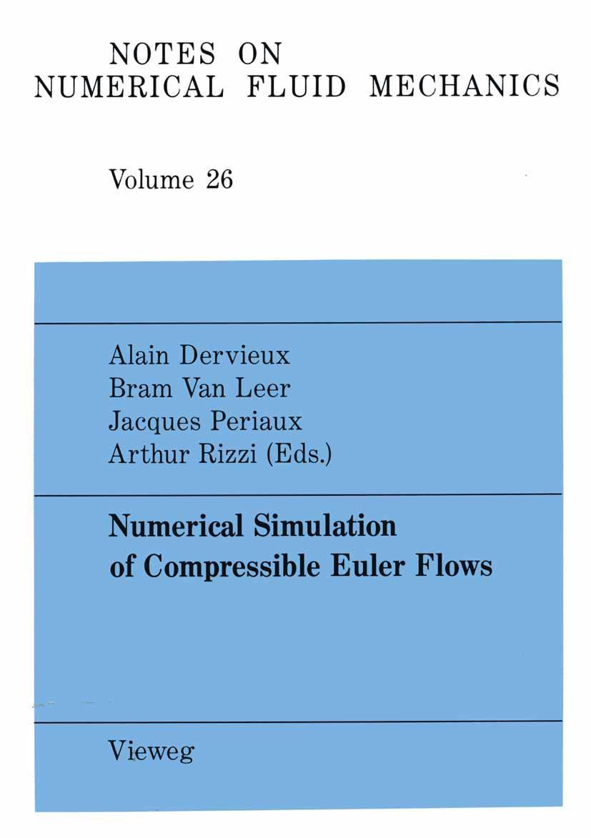 Vorderes Coverbild Numerical Simulation of Compressible Euler Flows