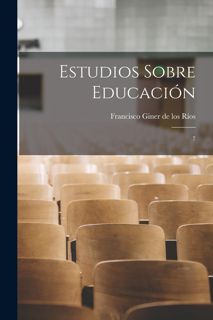 Vorderes Coverbild Estudios sobre educación