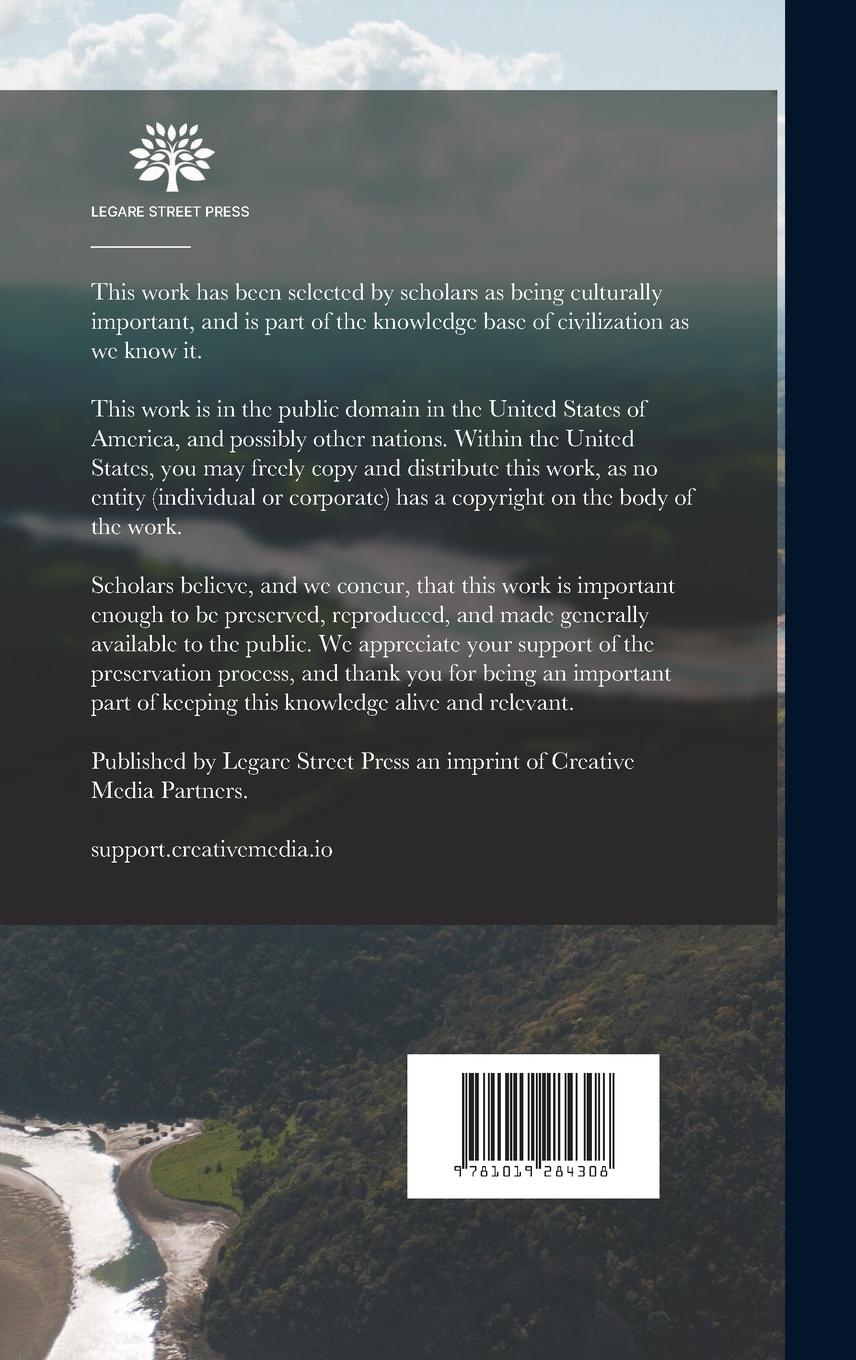 Rückseitencover The Ways Of The South Sea Savage