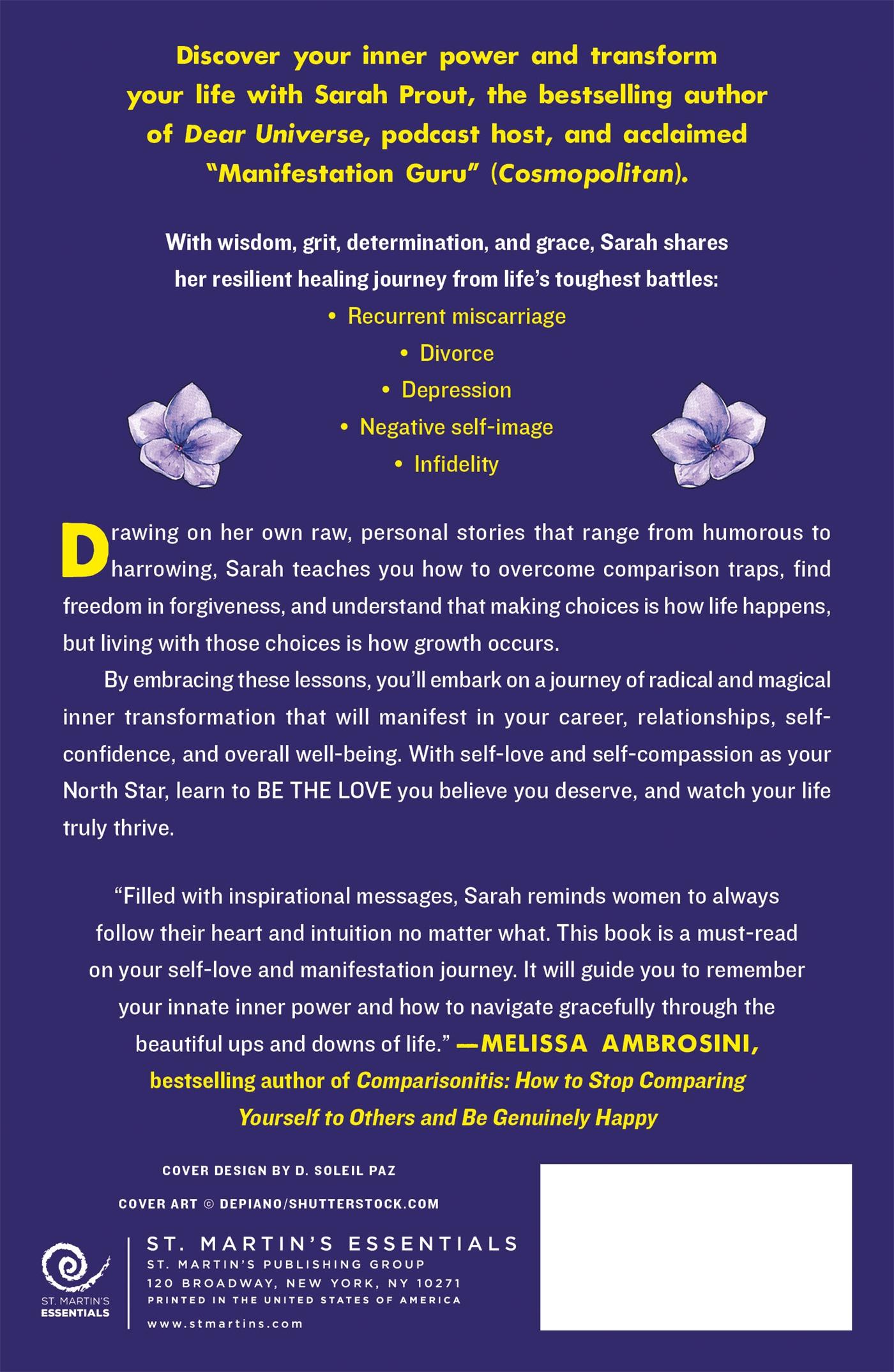 Rückseitencover Be the Love